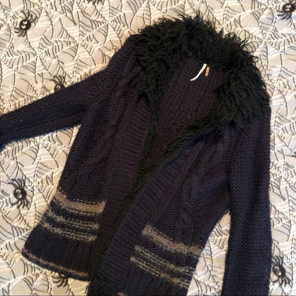 Free People Chunky Cardigan EUC Size S